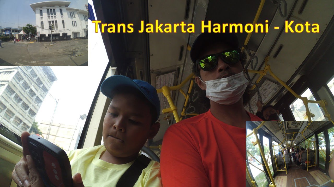 Trans Jakarta Harmoni ke Jakarta Kota