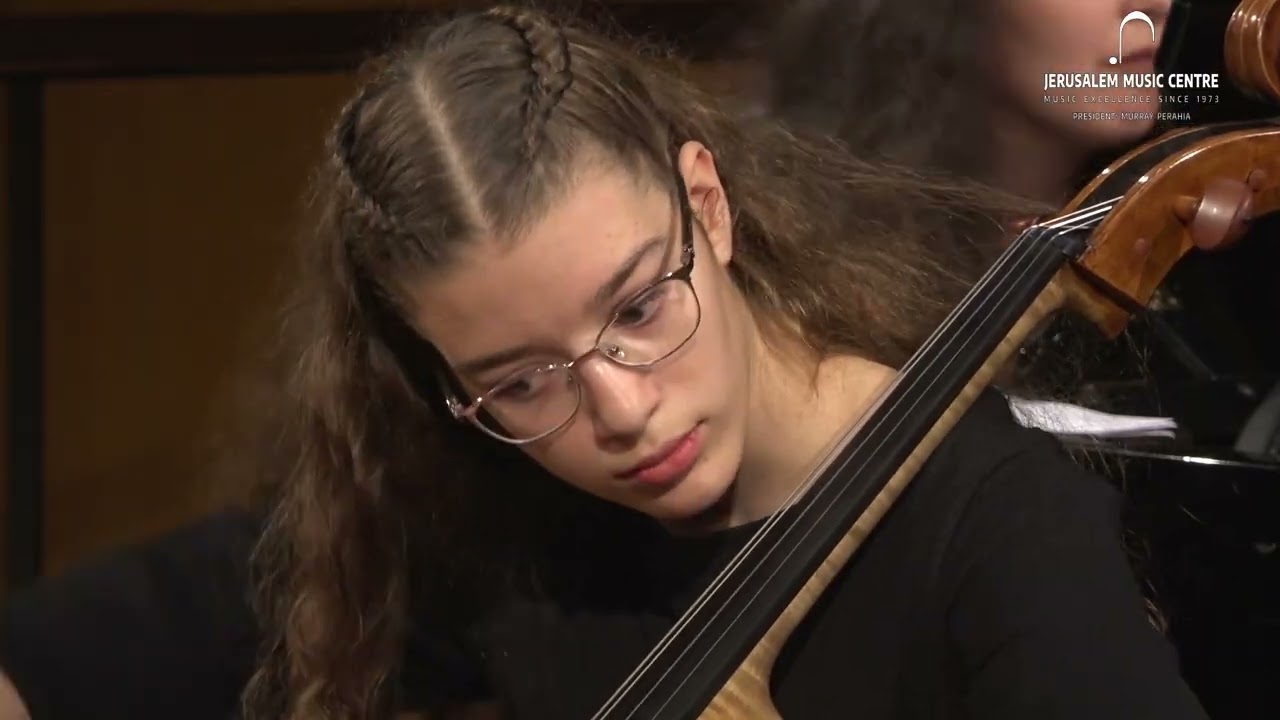 Elgar / Cello concerto (4th mov.) / Tchelet Rabin / Jerusalem Music Centre / Soloists of the YIPO