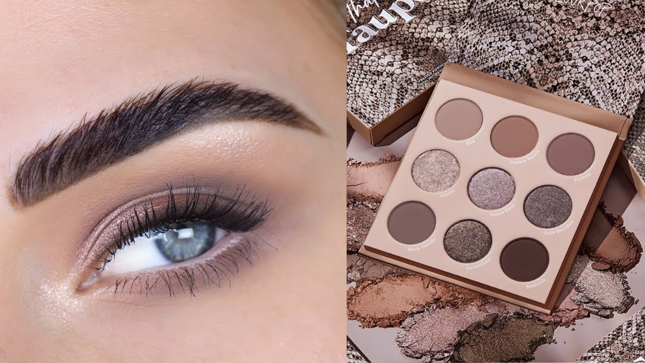 Easy Everyday Cool Toned Eyeshadow Tutorial | ColourPop That's Taupe Palette