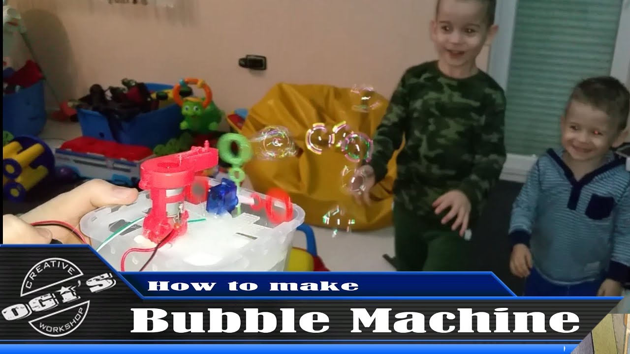 How To Make A Bubble Machine