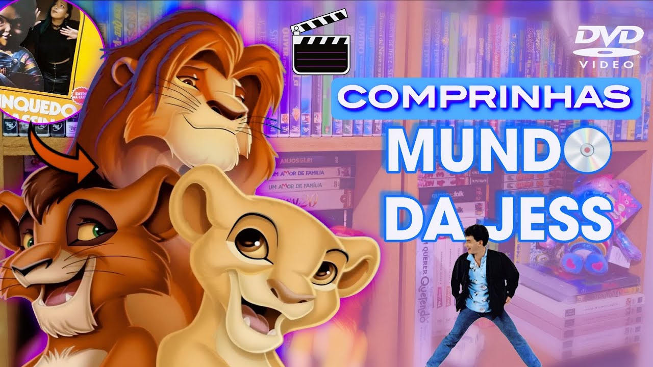 COMPRINHAS COM A JESS 🛍️💿 - DVDs @mundodajess 