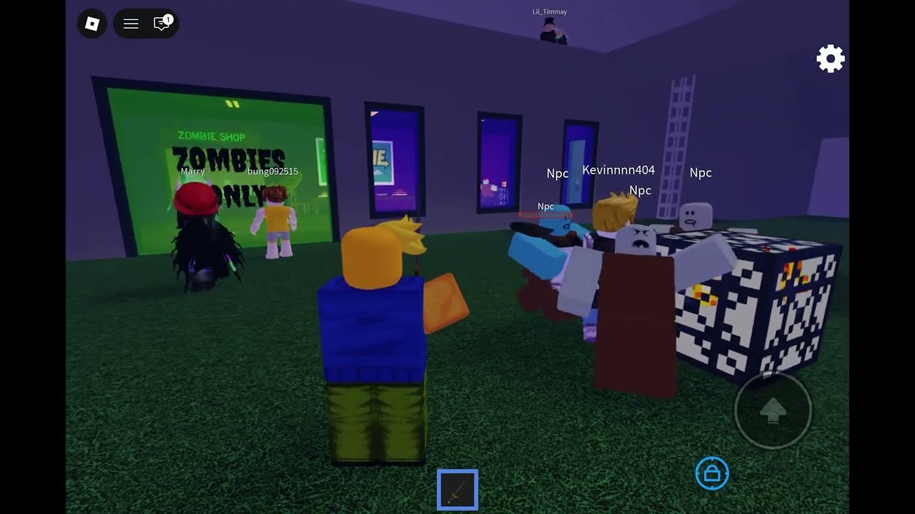 Green blood everywhere! | Roblox gameplay