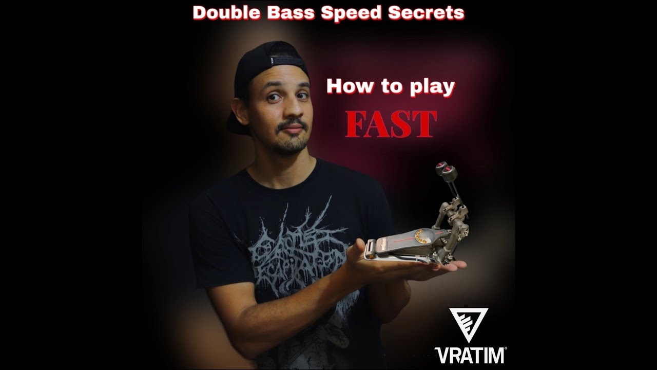 Double Stroke Bass Drum Technique - Heel Toe Tutorial