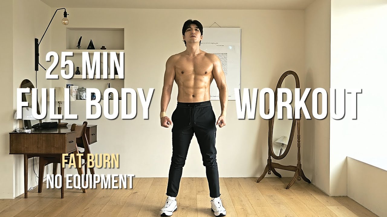 ТРЕНИРОВКА ВСЕГО ТЕЛА ДОМА | Сжигание жира | Без оборудования | FULL BODY WORKOUT AT HOME | Fat Burn