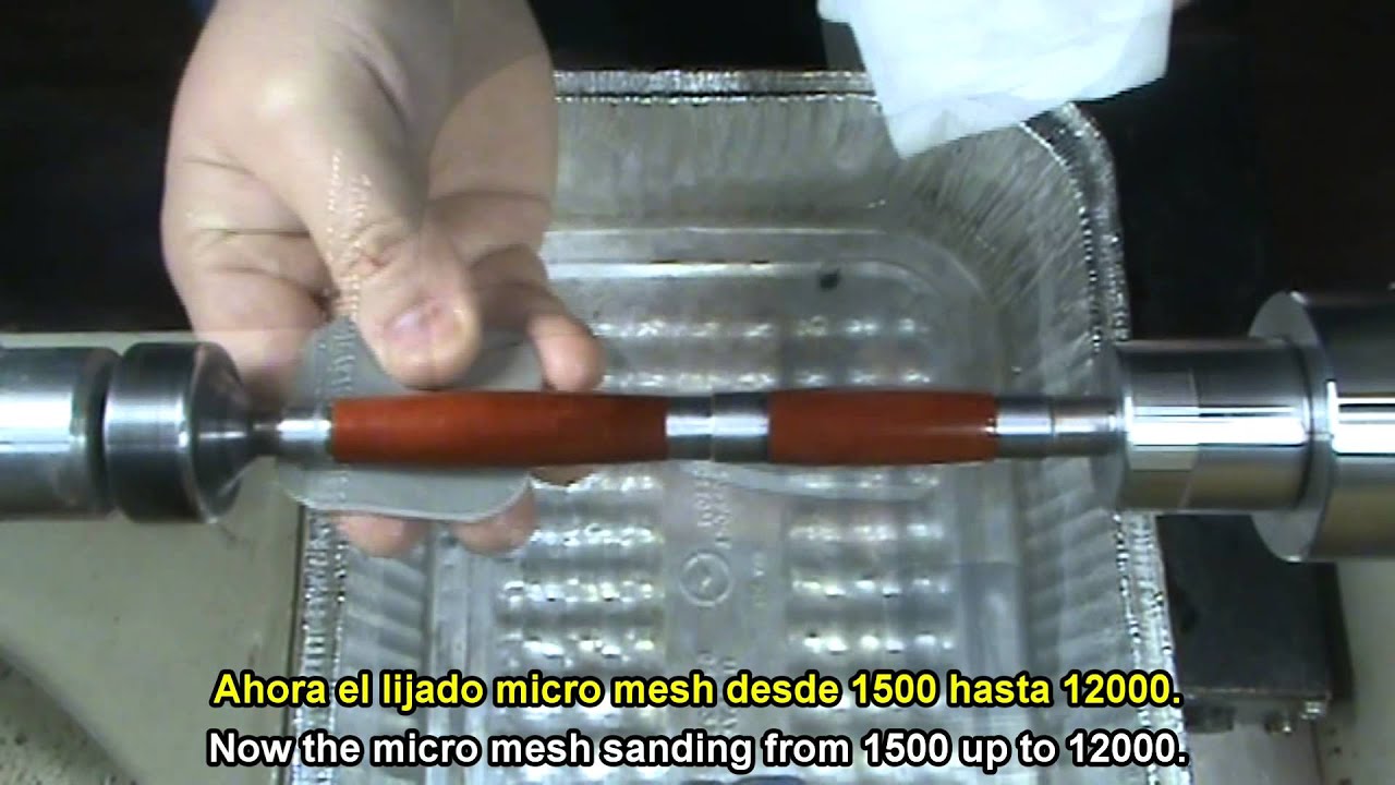 Padouk Pen CA finish / Lapicera de Padouk Terminacion Cianoacrilato