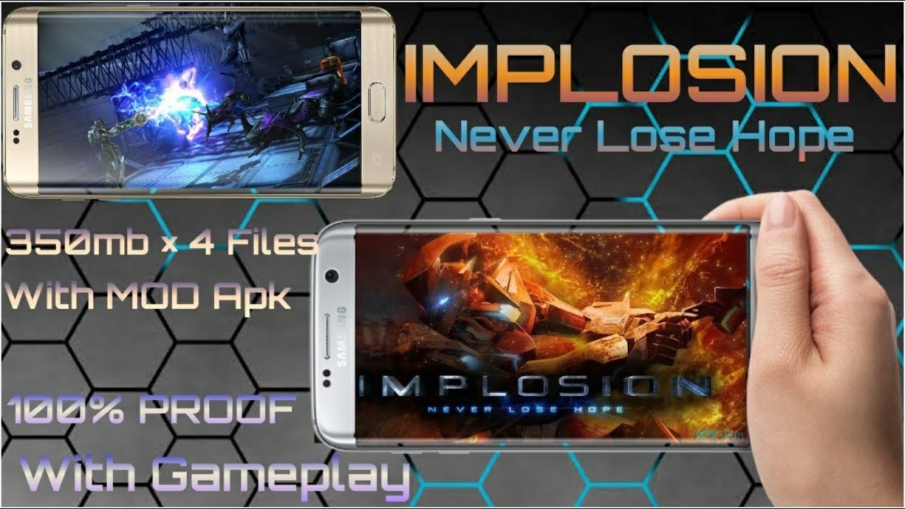 Implosion Never Lose Hope==MOD apk+data 100% PROOF with Gameplay!!