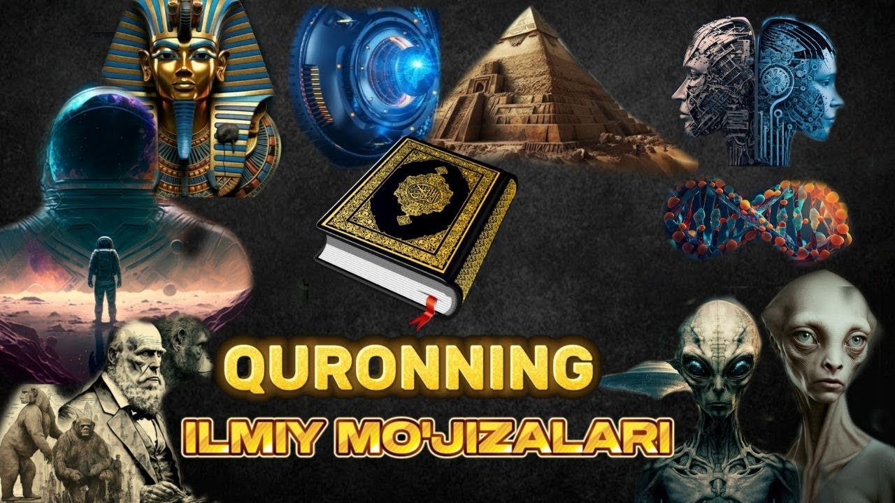 QUR'ONNING aqilbovar qilmas ilmiy mo'jizalari 1-qisim.