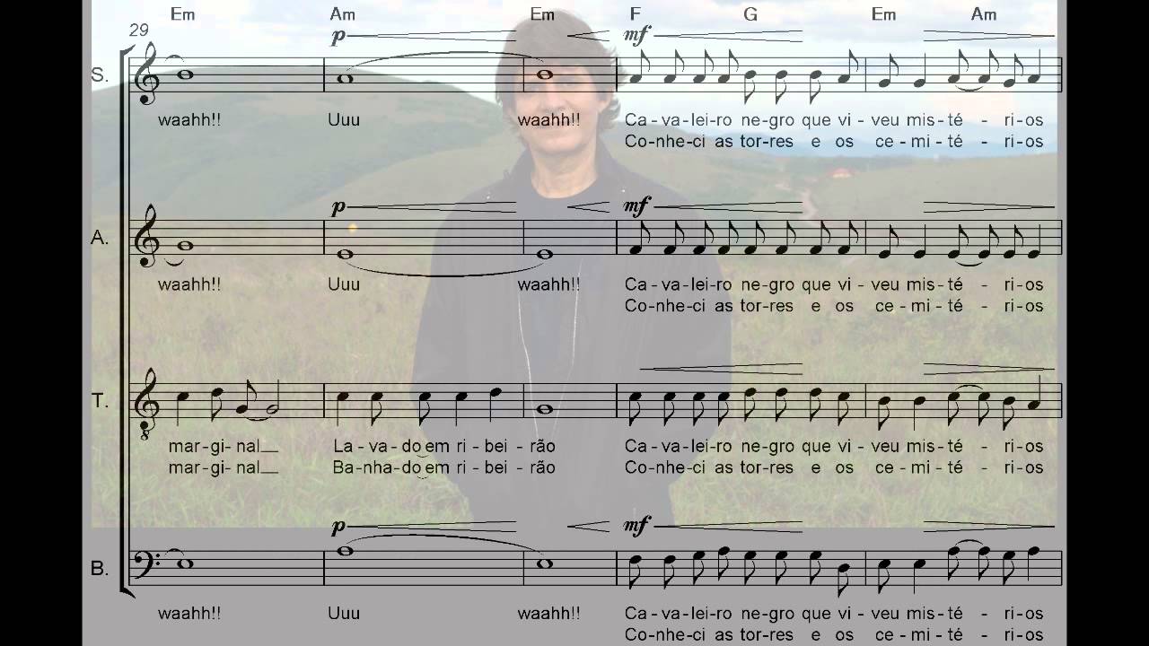 L&Ocirc; BORGES - Paisagem Na Janela - Arranjo para Coral