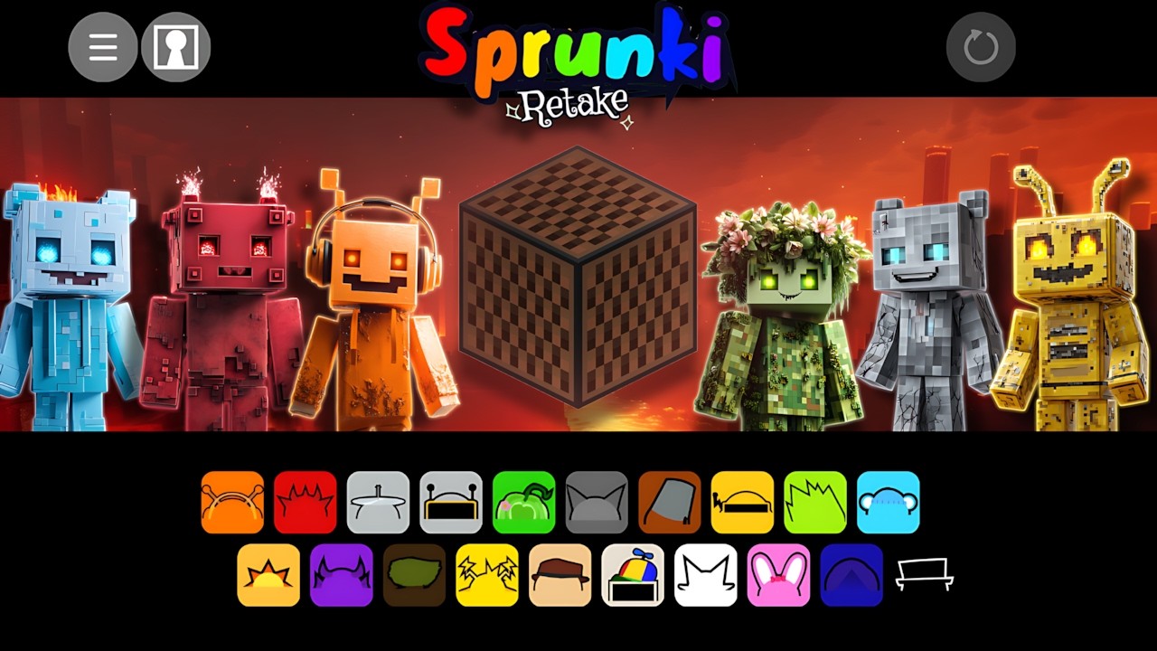 Incredibox Sprunki Retake Song - Dark Version (Minecraft Noteblock COVER)