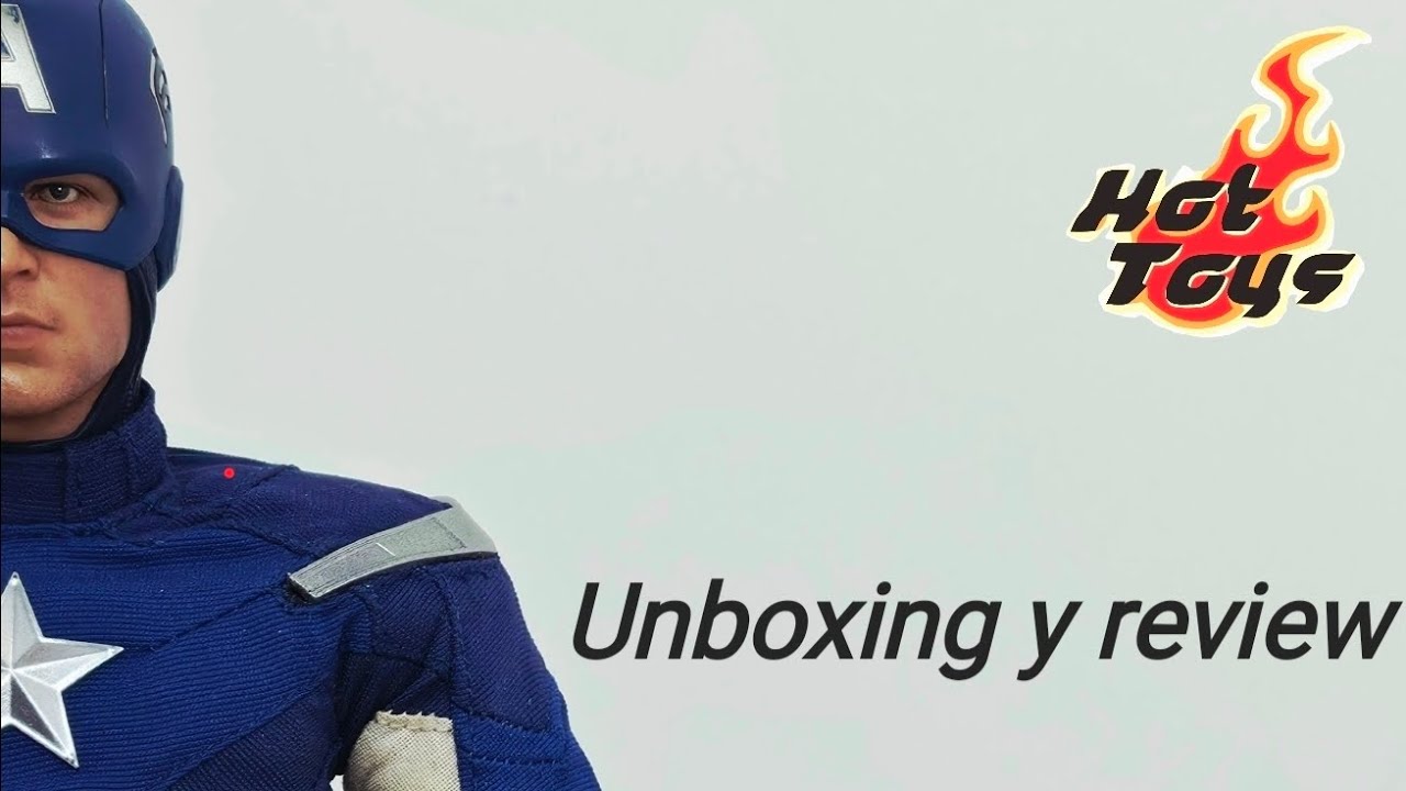 Unboxing y review figura Hot Toys Movie Masterpiece The Avengers Captain America (2012).