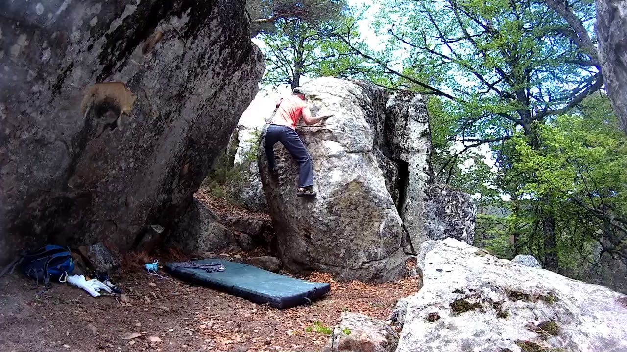 Escalada en Covaleda   bloque Pressing 6C
