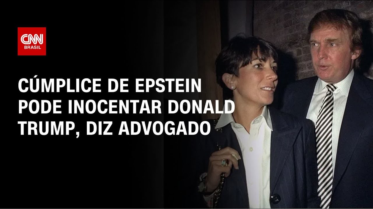 Ex-namorada e cúmplice de Epstein pode inocentar Donald Trump, diz advogado | CNN 360º