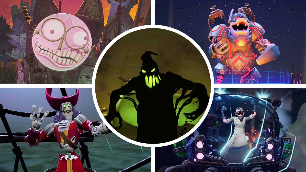 Disney Epic Mickey: Rebrushed - All Bosses & Ending [4K 60FPS]
