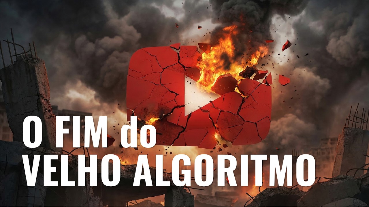 (Vai DESTRUIR seu Canal) O FIM do Velho Algoritmo do YouTube!