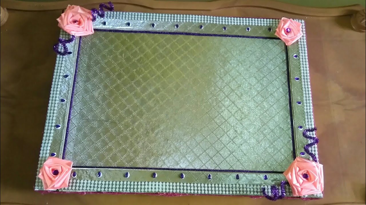 Wedding tray decoration DIY#SS Krafts