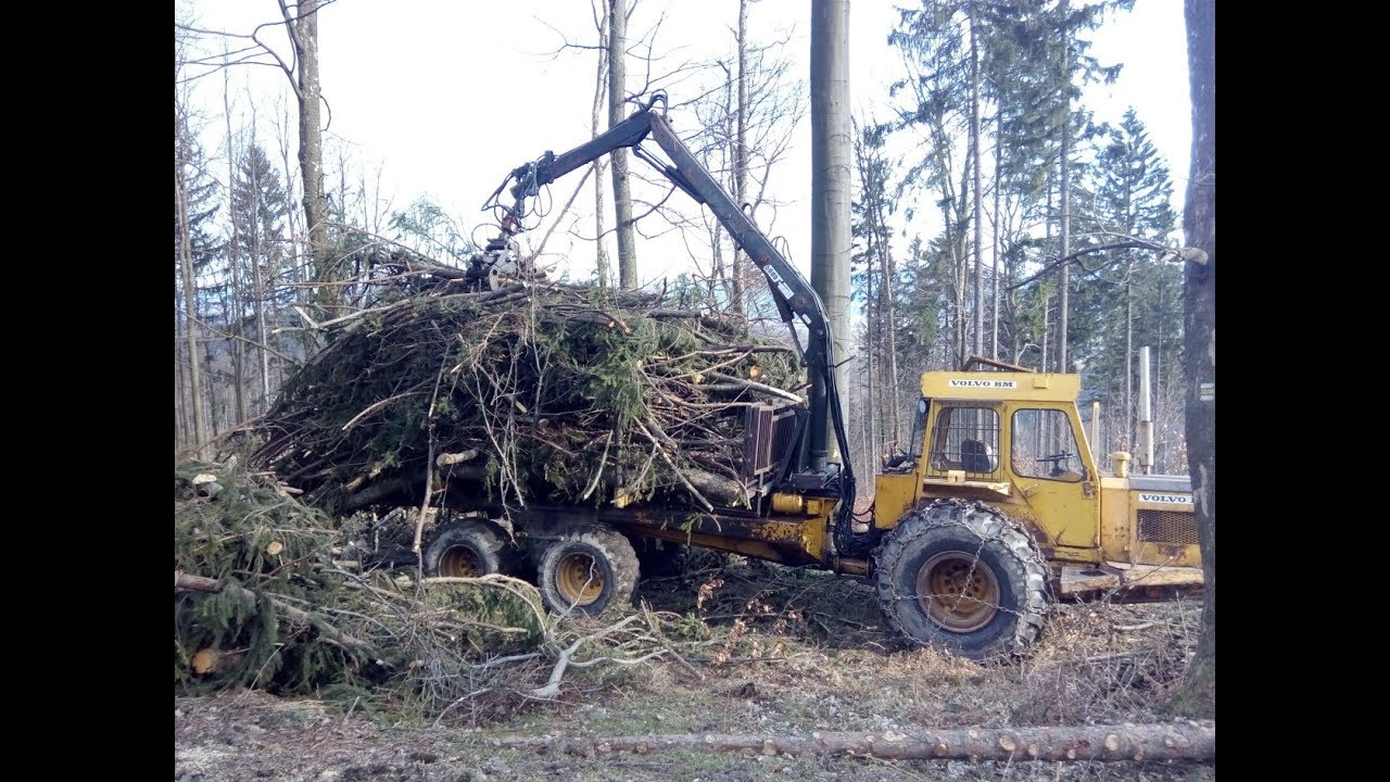 Volvo BM SM 868 unloading branches