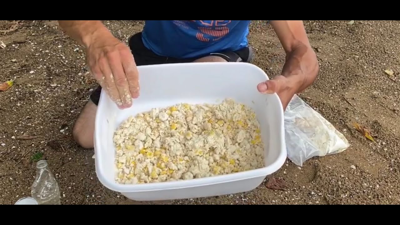 MASSA PARA PESCA CARPA!! massa 100% efetiva , como colocar milho no anzol.  senador caseiro!!