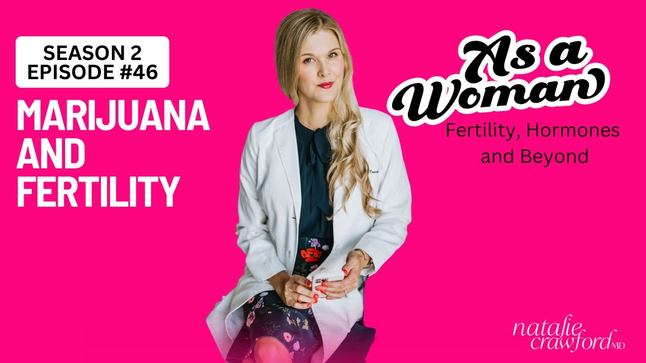 Marijuana and Fertility,As a Woman Podcast with Natalie Crawford, MD