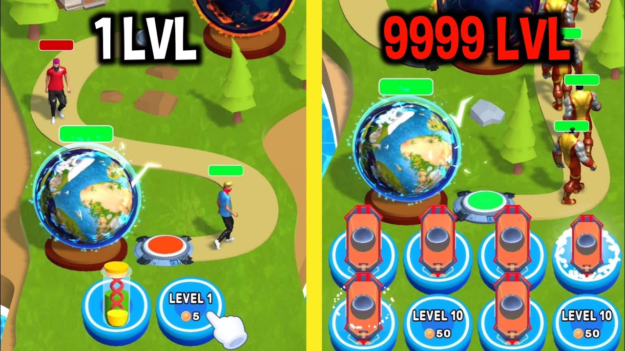 MAX LEVEL in Heroes Merge Game