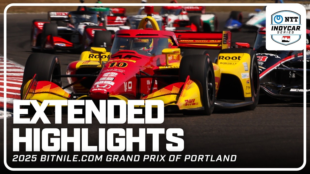 Extended Race Highlights | 2025 BITNILE.COM Grand Prix of Portland | INDYCAR SERIES