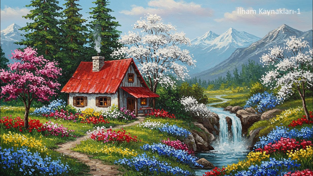 Resim Nasıl Yapılır | İlham Kaynakları Galeri-1 | Yağlıboya Resim | Akrilik Resim | Painting