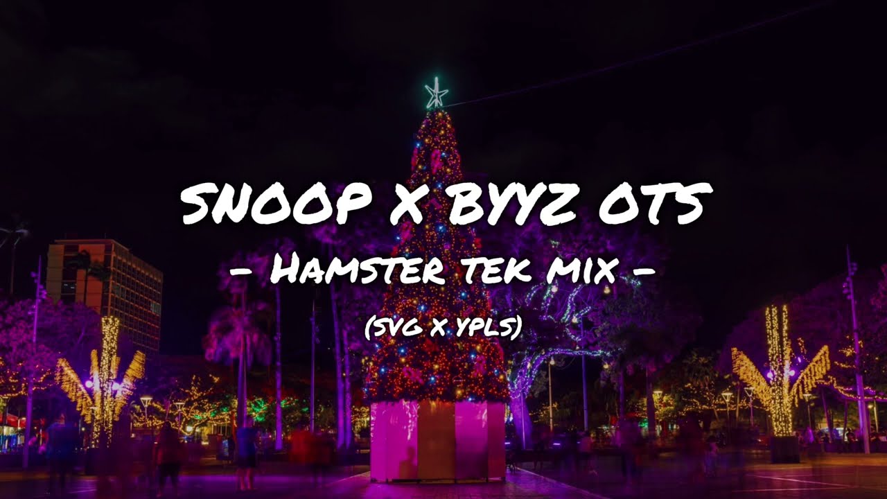 SNOOP SVG X BYYZ OTS - HAMSTER TEK 2025 [SPECIAL FÊTES]