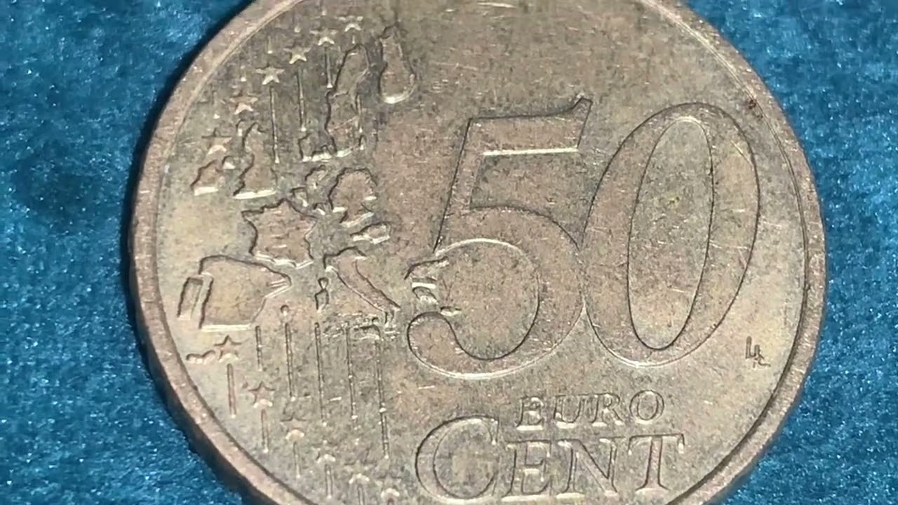 LOOK FOR THIS ULTRA RARE 50 EUROS CENT 2002 GERMANY 🇩🇪