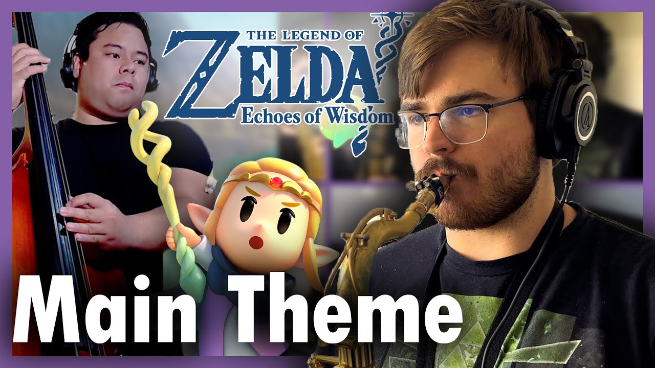 Main Theme - Zelda Echoes of Wisdom Jazz Cover (ft @NicoMendozaMusic )