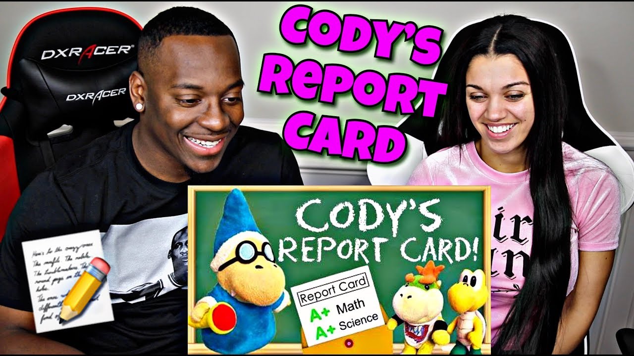 SML MOVIE: CODY'S REPORT CARD REACTION!