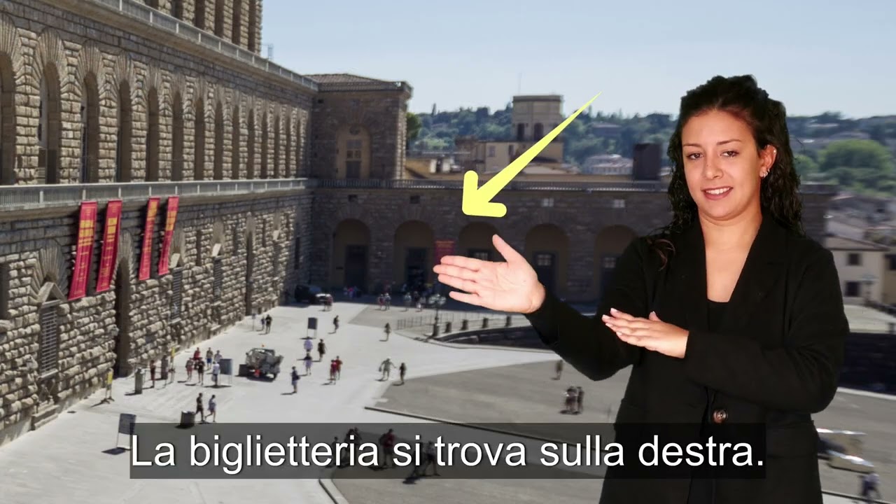 Palazzo Pitti | Video in LIS