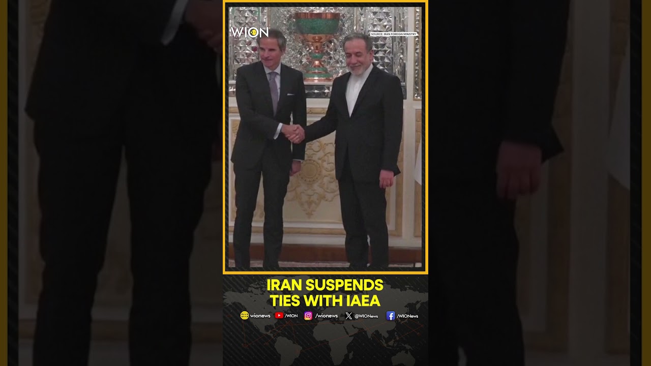 Iran President Reportedly Orders Suspension Of Cooperation With UN Nuclear Watchdog IAEA | Shorts