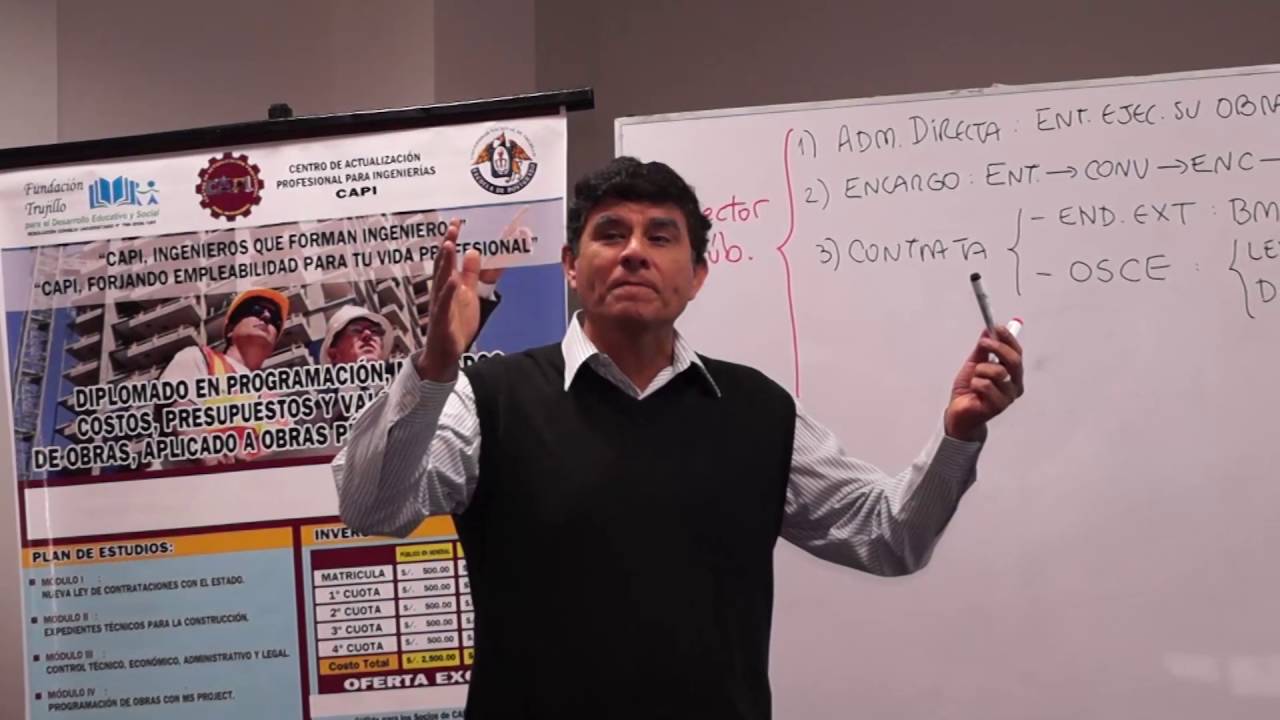 Elaboracion de expedientes Tecnicos video 1 de 6