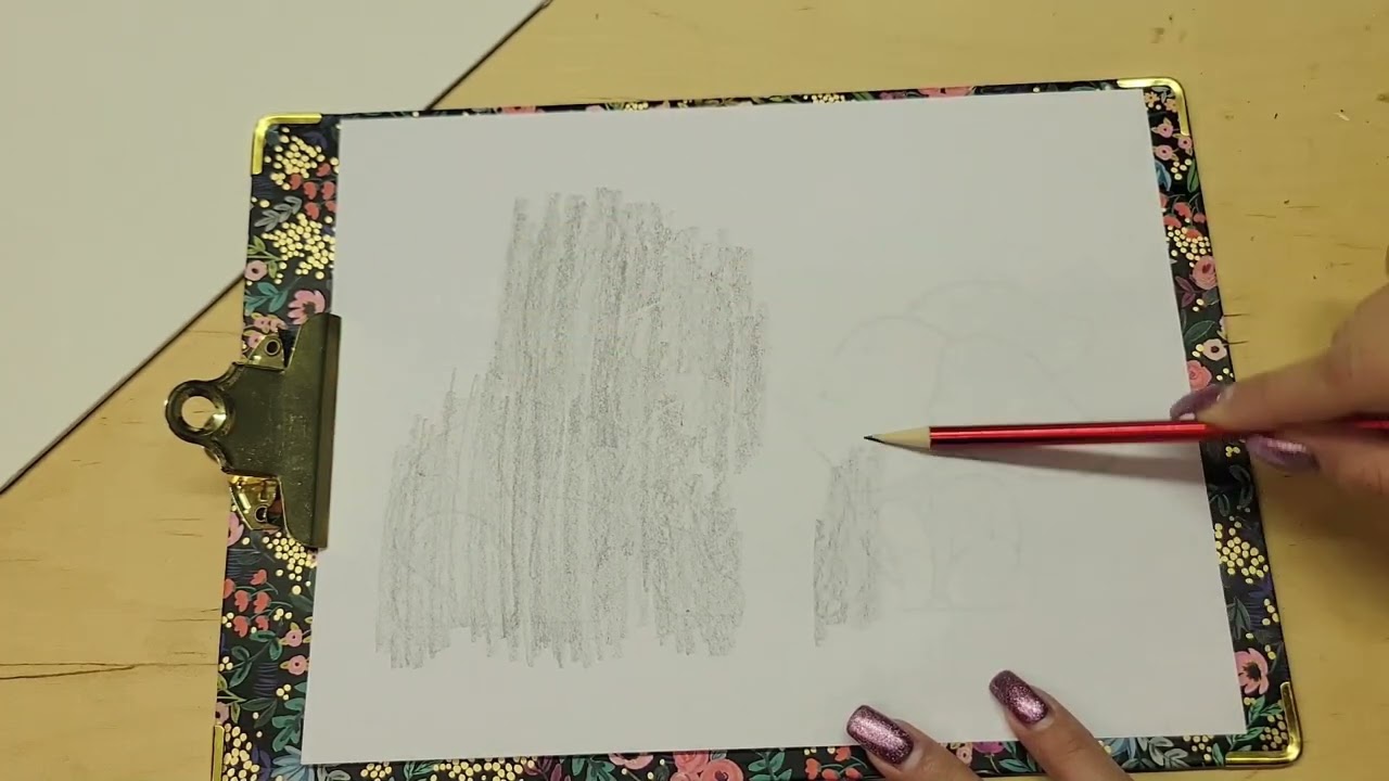 How to transfer an outline to a canvas