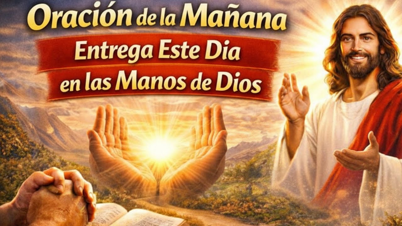 Oración de la Mañana | Entrega Este Día en las Manos de Dios | Paz y Confianza Hoy