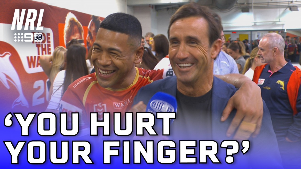 Detective Johns gets the answers on Jamayne Isaako's injury: In the Sheds | NRL on Nine