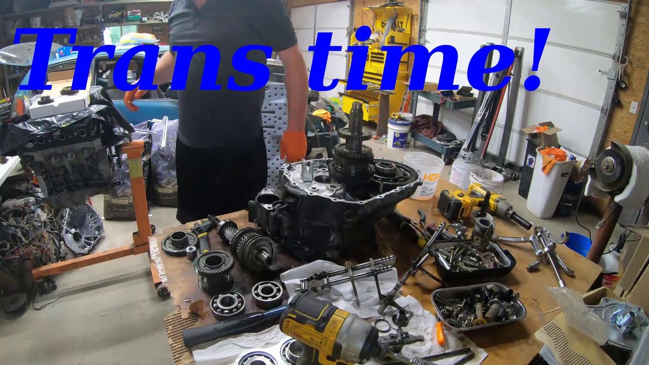 J series transmission cuff and straight cut gear install