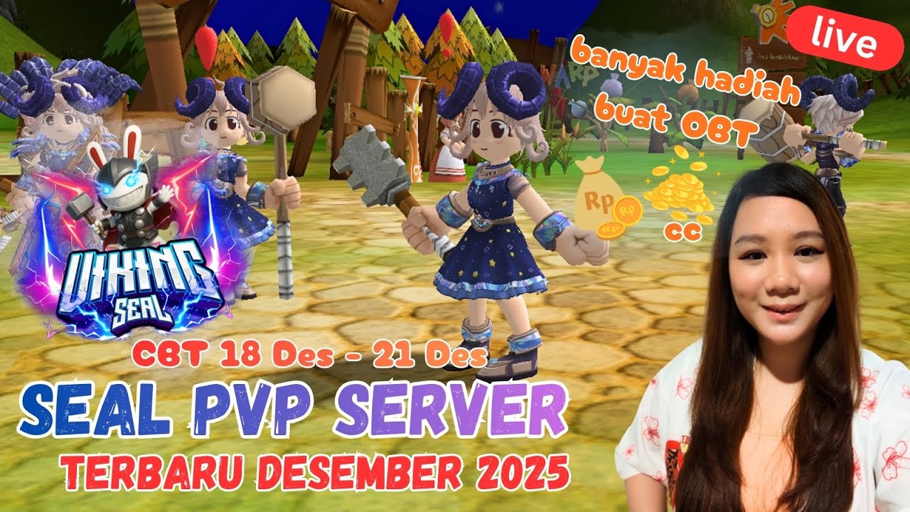 live CBT seal online viking pvp server ! banyak hadiah rupiah dan cc lho buat nanti OBT