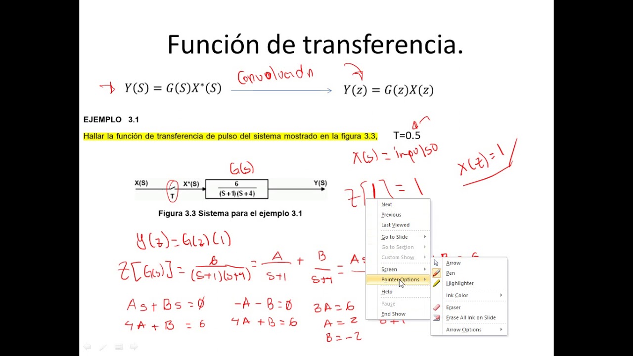 Función de transferencia discreta parte 1 (control digital)