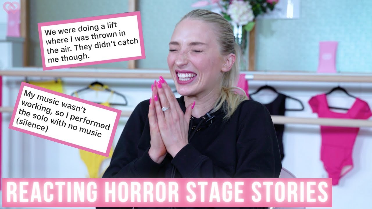 CLAUDIA REACTS TO HORROR BALLET STAGE STORIES!
