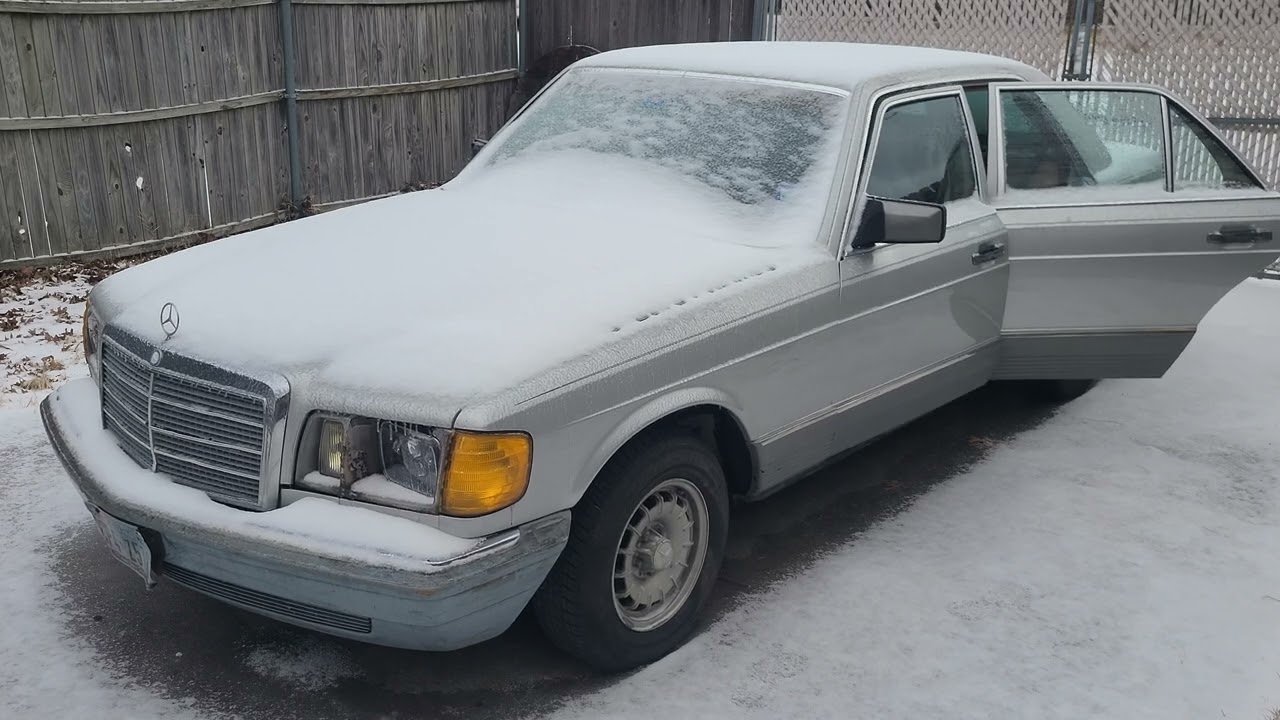 15 degree cold start om617 Mercedes turbo diesel