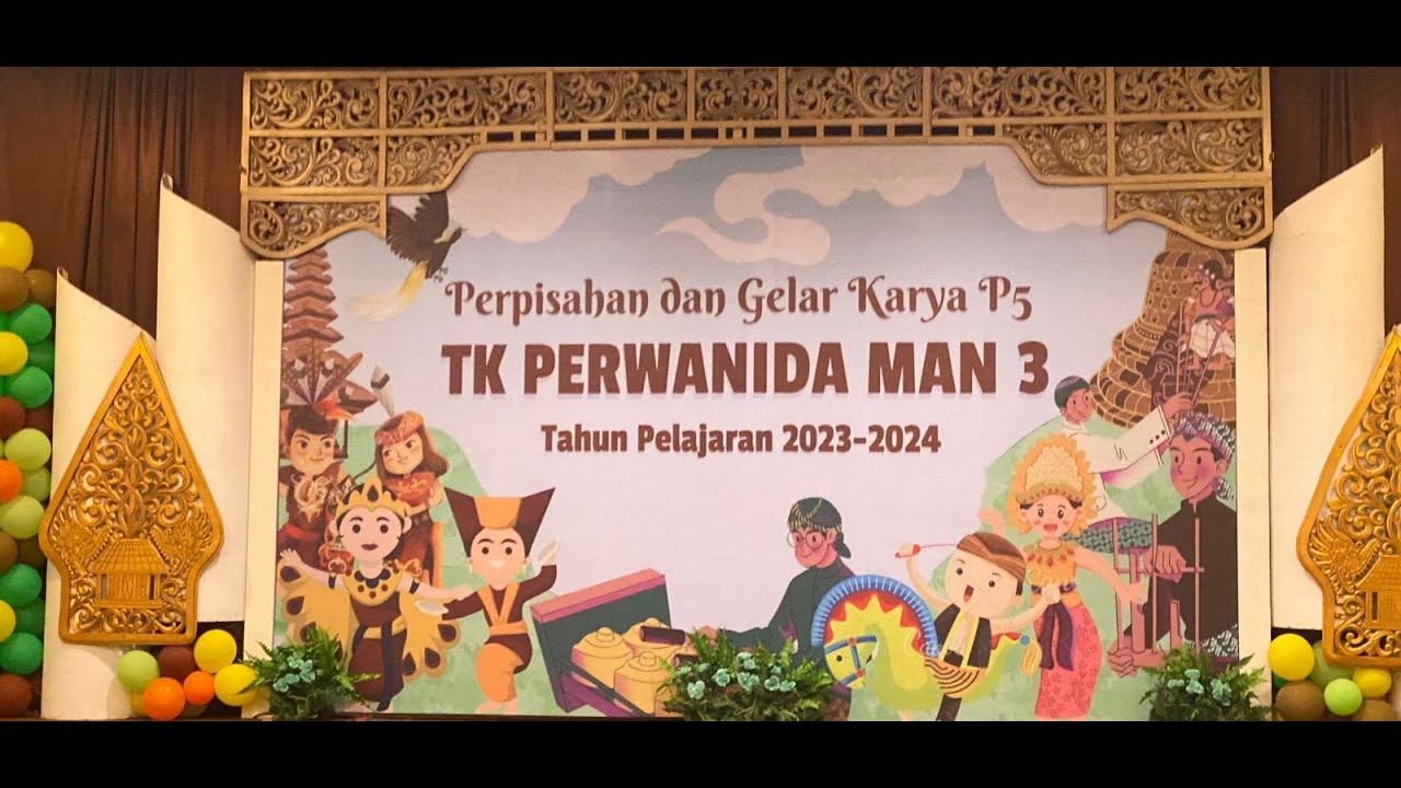 Perpisahan TK Perwanida Man 3 Kediri th 2023-2024
