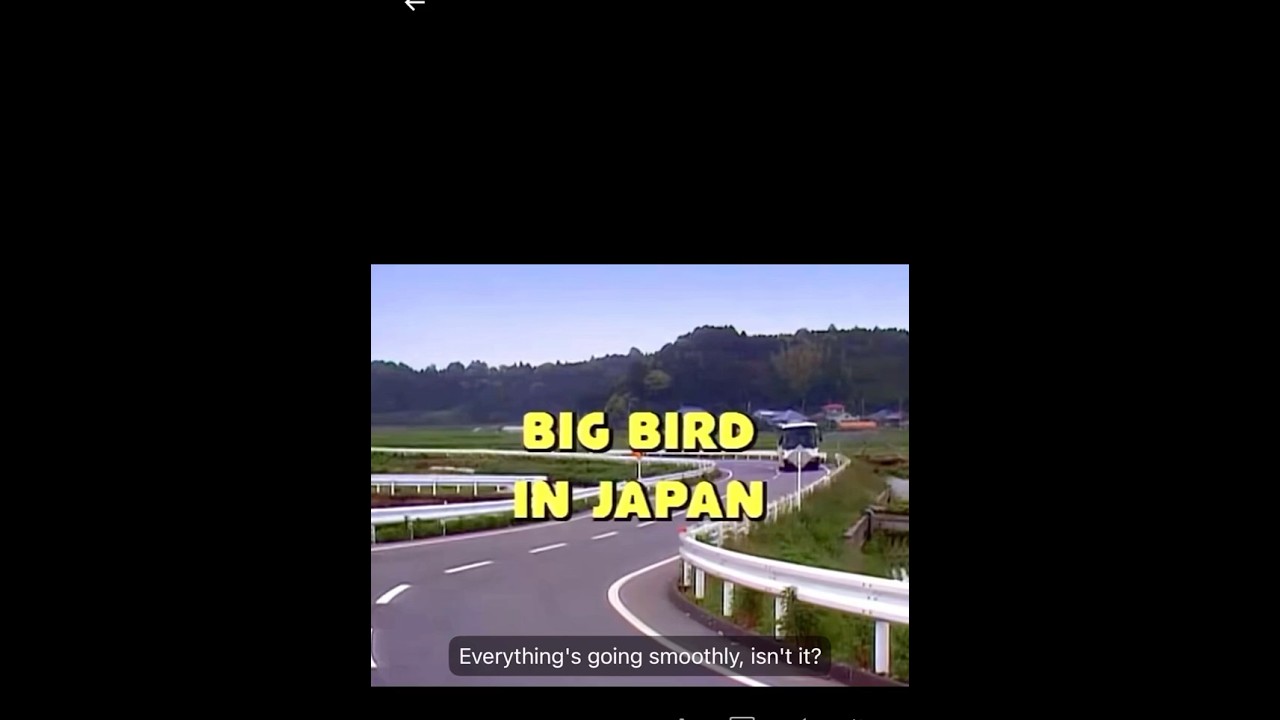 January (1989), ‘Big Bird in Japan’ first aired on PBS