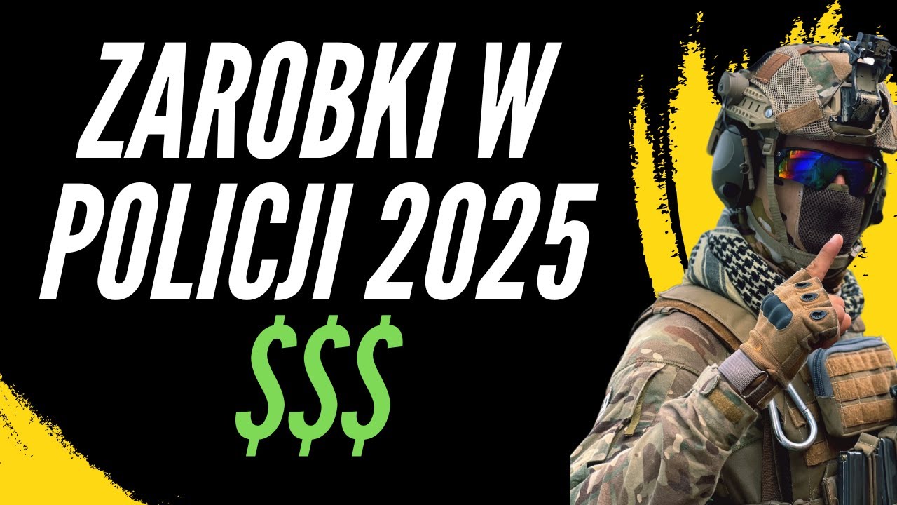 ZAROBKI W POLICJI 2025