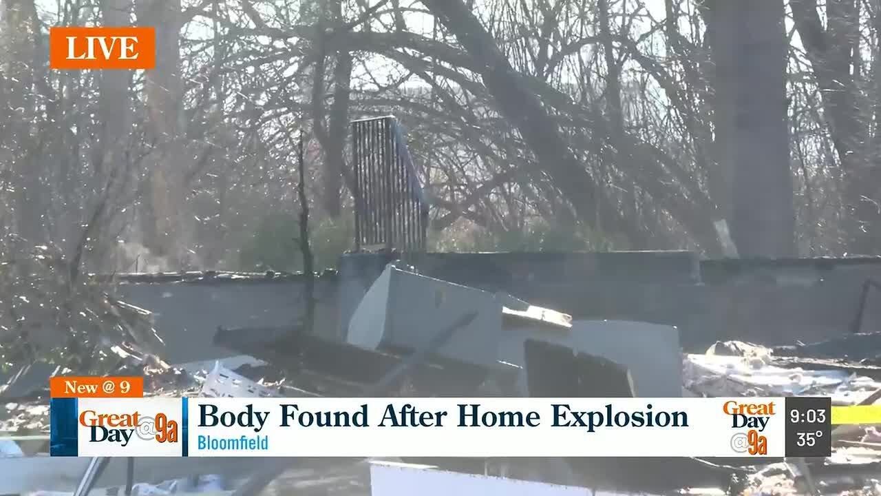 Body recovered from the rubble of a home that exploded