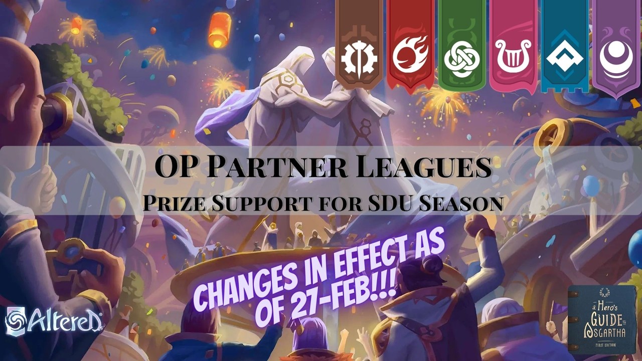 Prize Support for BGA Partner Leagues Announcement...