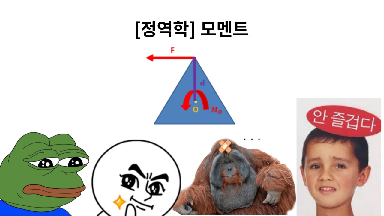 모멘트계산을 케이크처럼 쉽게 먹는 방법