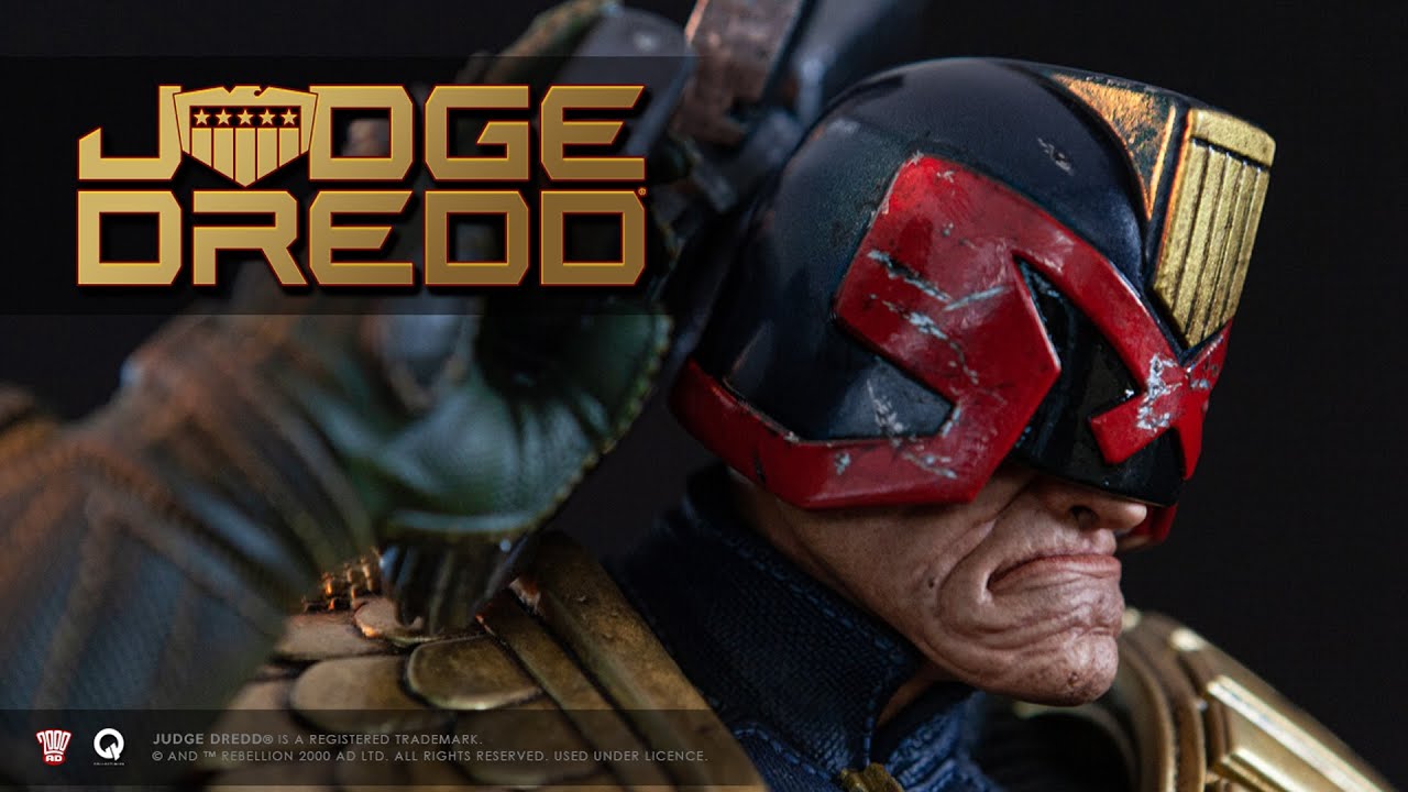 JUDGE DREDD 1/4 scale statue by Q-COLLECTIBLES