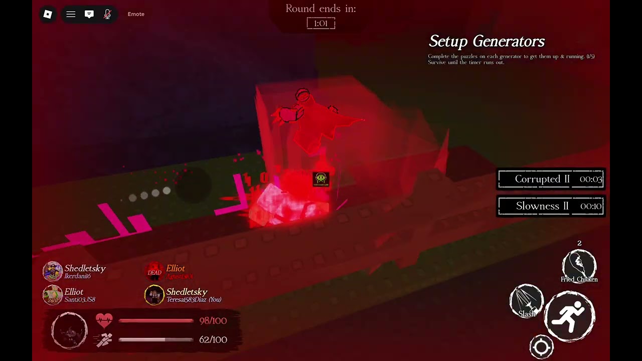 Gameplay de forsaken