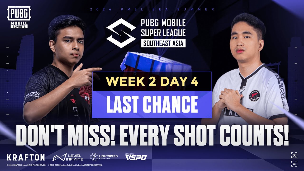 [EN] 2024 PMSL SEA W2D4 | Summer | Don't Miss! Every Shot Counts!
