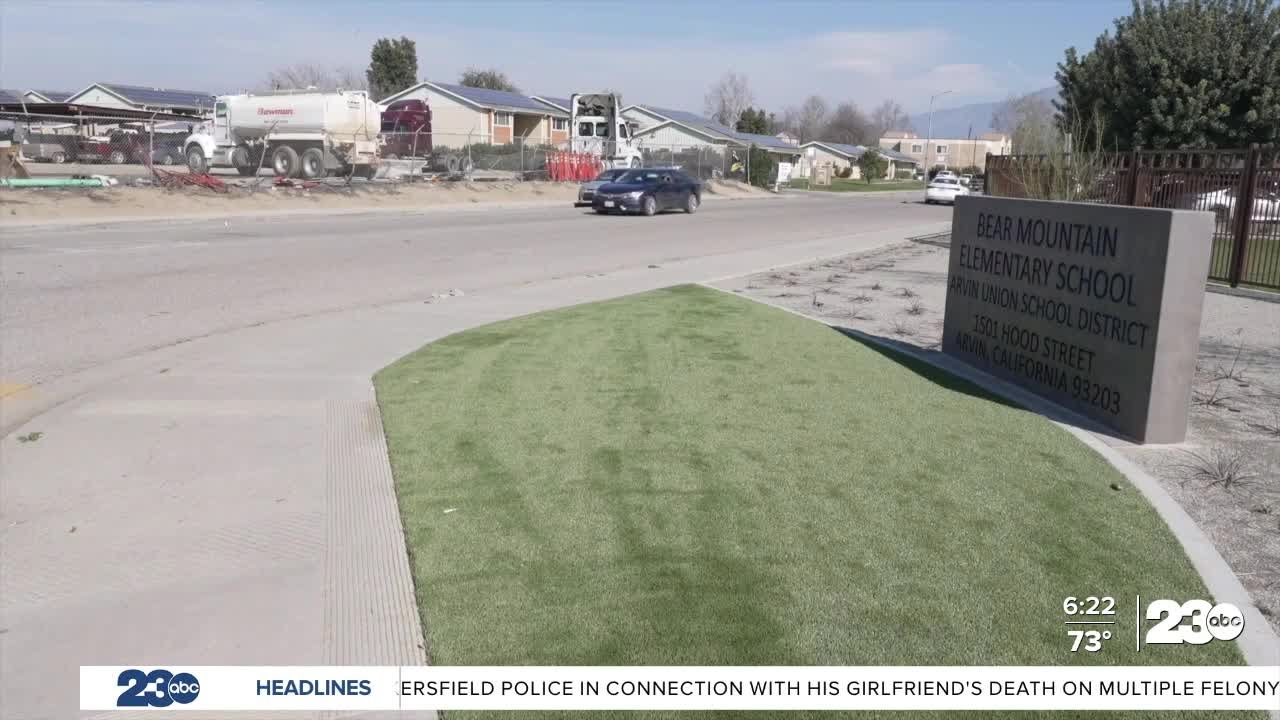 Arvin to add sidewalks near Bear Mountain Elementary to keep students safe on busy road